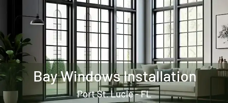  Bay Windows Installation Port St. Lucie - FL