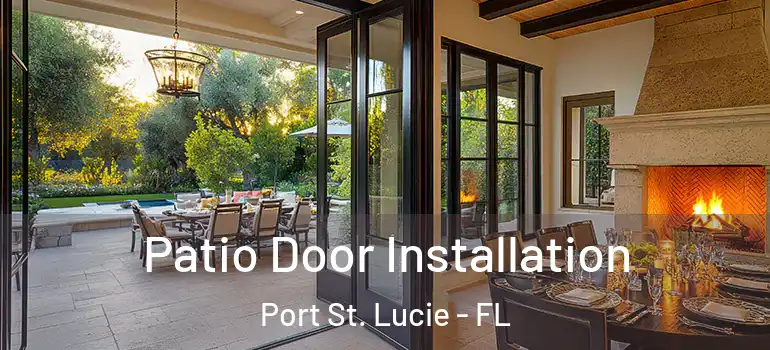  Patio Door Installation Port St. Lucie - FL