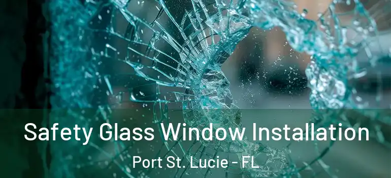  Safety Glass Window Installation Port St. Lucie - FL
